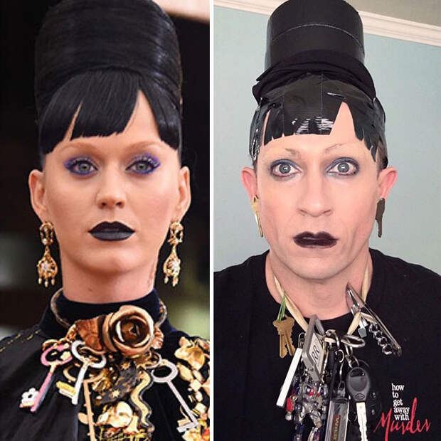 Tom Lenk As Katy Perry At Met Gala