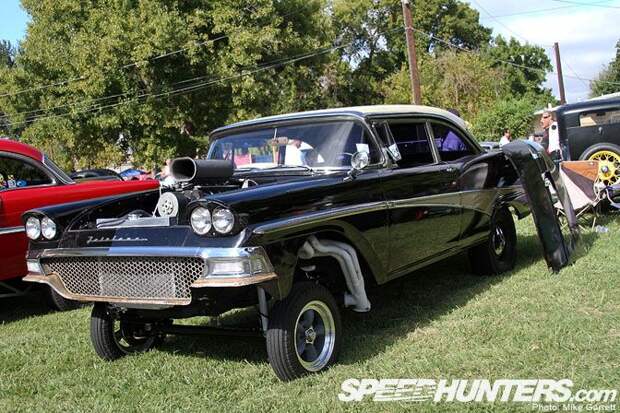Шоу Billetproof Old School авто в Калифорнии (41 фото)