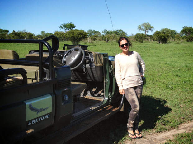 Adventurous Kate on Safari