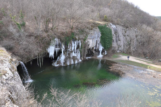 Водопад &quot;Мердвен-Тубю&quot;  крым, крымские водопады., лес, природа