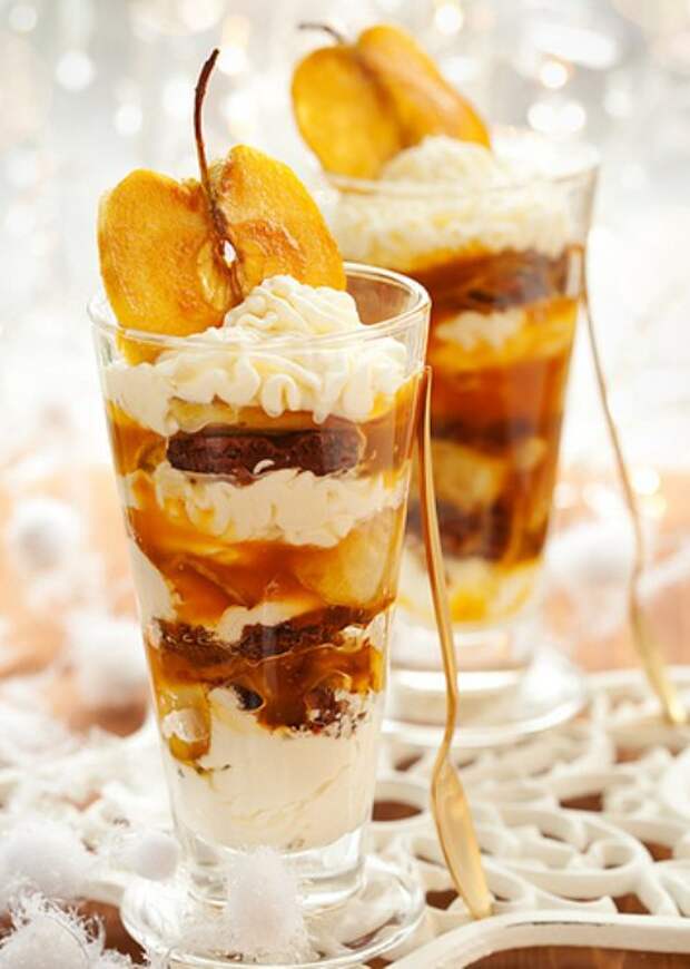 Аппетитные фруктовые десерты (27 фото)