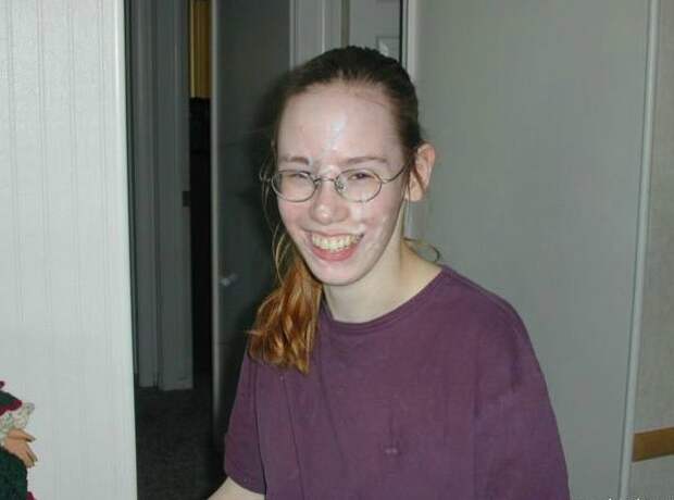 Teenager glasses schoolgirl mother