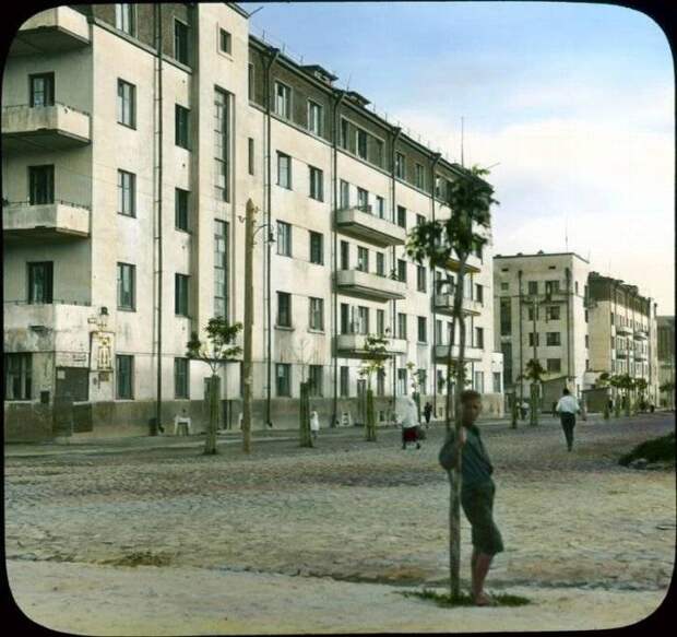 Редчайшие снимки Москвы 1931 года в цвете в цвете, история, москва, фото