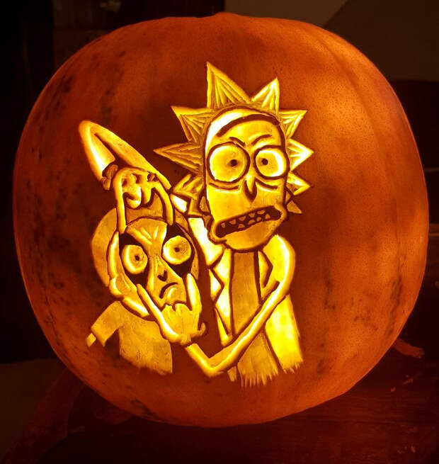 Резные тыквы от художника PumpkinFreak