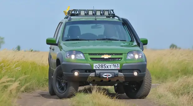 Появились первые фото и характеристики лимитированной версии Chevrolet Niva