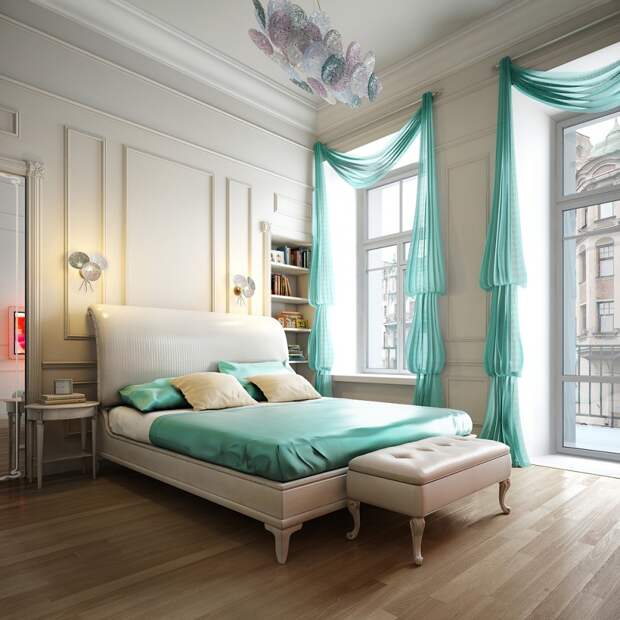 харизматичный дизайн-современный спальня-с-шторы-homeincast