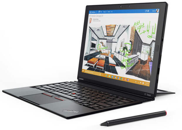 Рендер Lenovo ThinkPad X1 Tablet