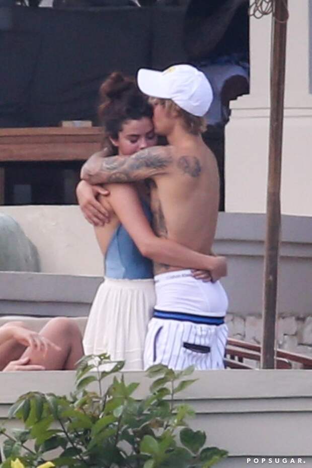 Selena Gomez and Justin Bieber Pack on the PDA During His Dad's Wedding in Jamaica