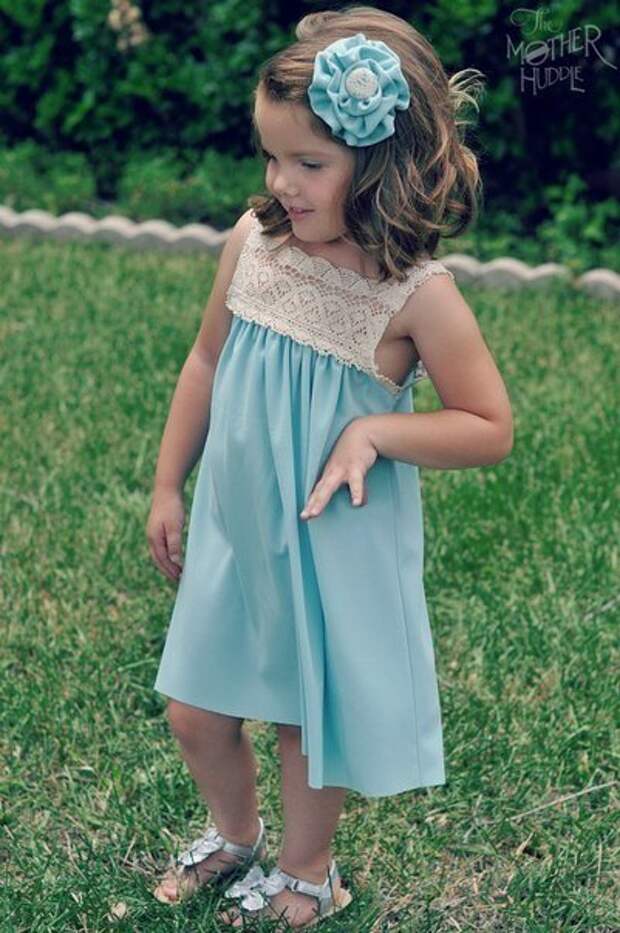 Сшить детское летнее платье своими руками