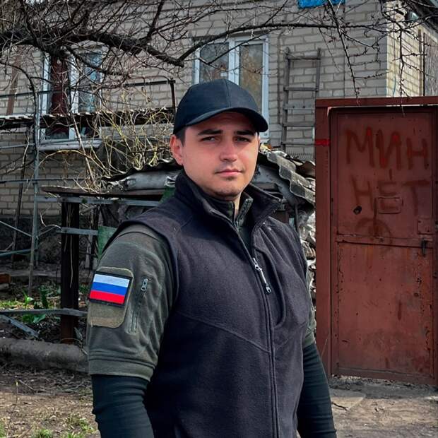 Магистрант Института права АГУ Павел Снитко помогал жителям ДНР во время волонтерской поездки