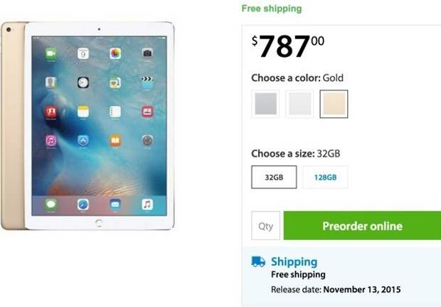 планшет Apple iPad Pro