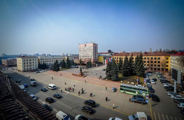 ID: 10632280 Дата съемки: 25.03.2015 Описание: Россия. Брянск. Вид на город. Александр Рюмин/ТАСС