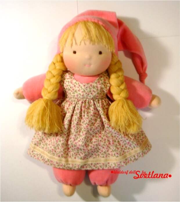 Вальдорфская кукла. Фото / Waldorf doll. Photo