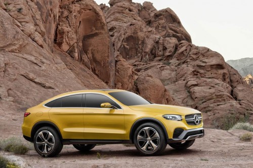 Мересдес представил кроссовер-купе GLC Coupe Concept