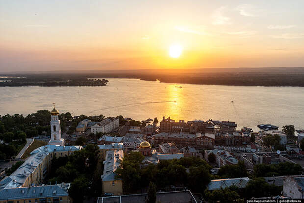 Самара с высоты