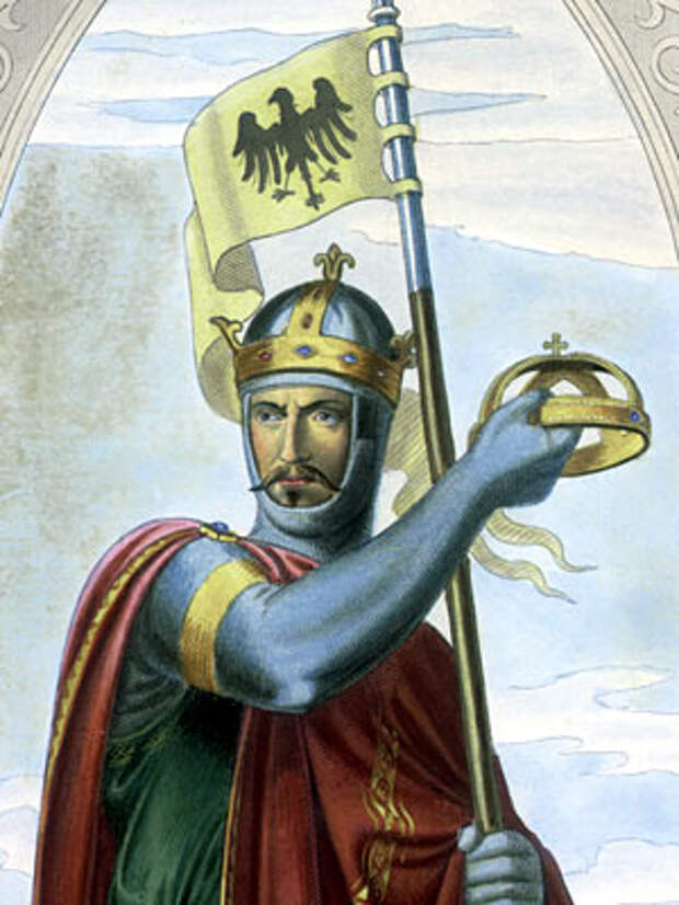 Король страны римской из северной земли подумал. Германским королём Генрихом IV.