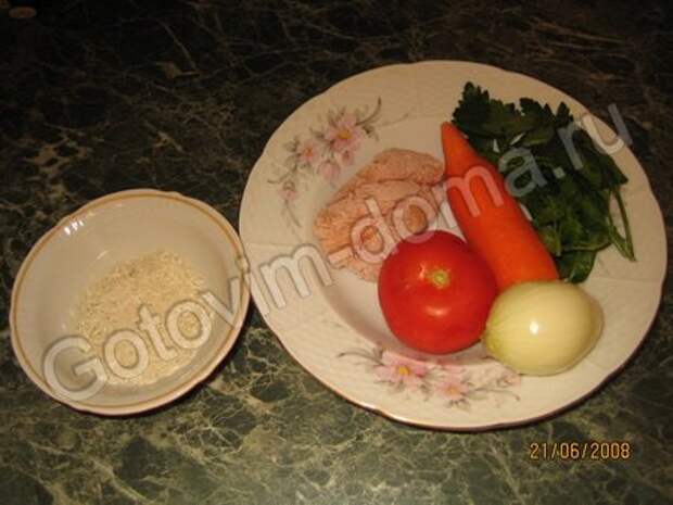 Томатный рисовый суп Томатный рисовый суп