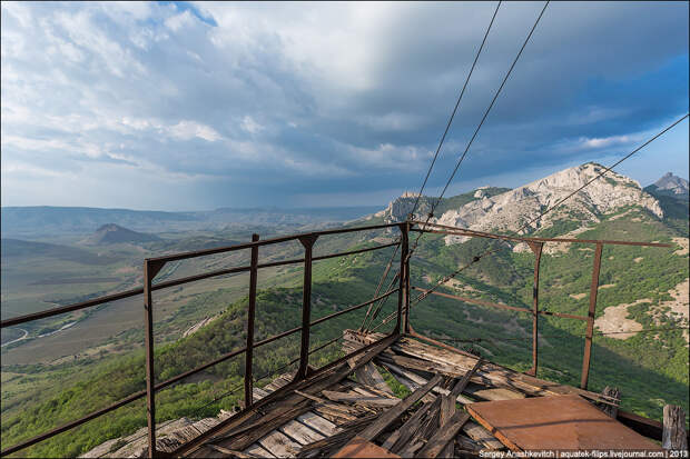 Заброшенная лунная станция в Крыму