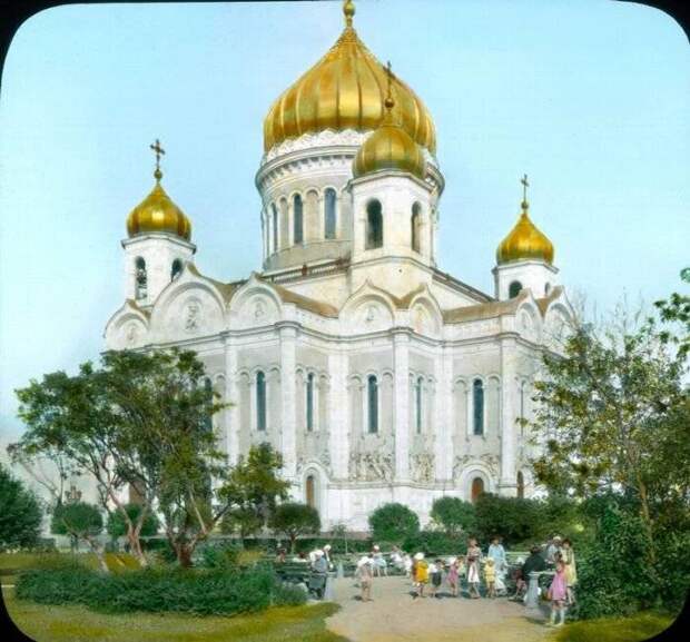 Редчайшие снимки Москвы 1931 года в цвете в цвете, история, москва, фото