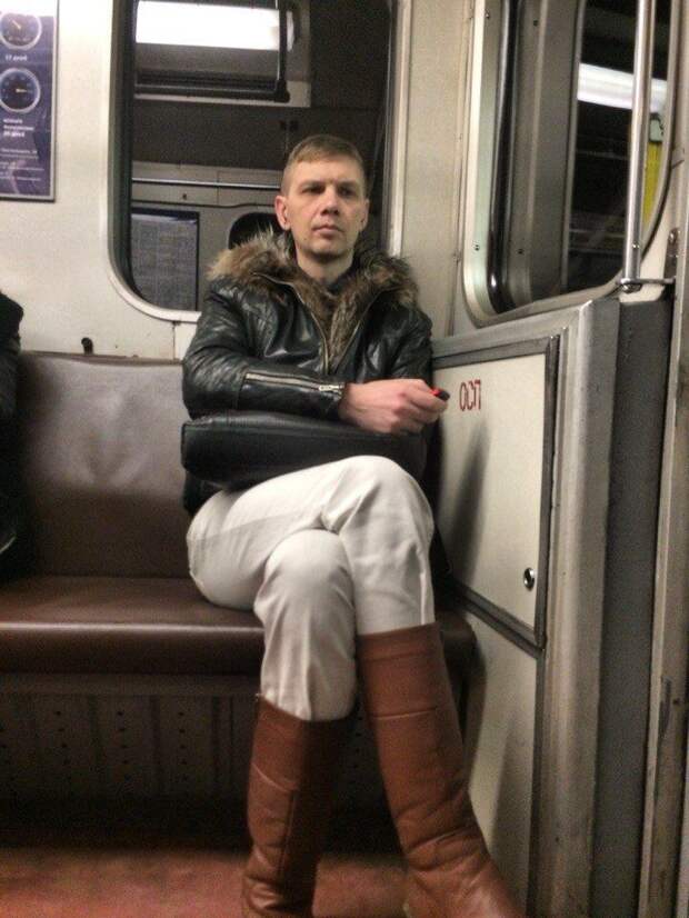 Модники питерского метро Санкт - Петербург, люди, метро, подземка, фрики