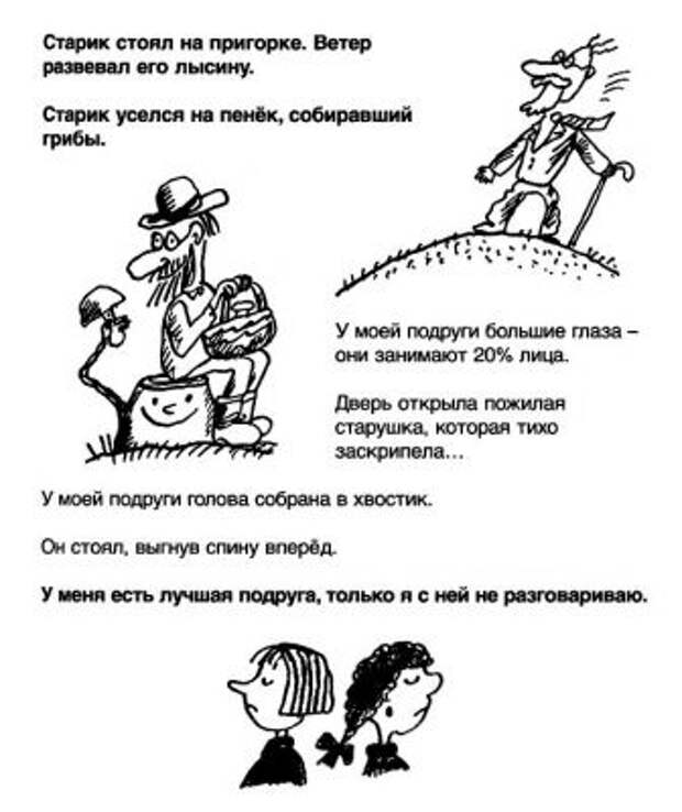 Выдержки из школьных сочинений
