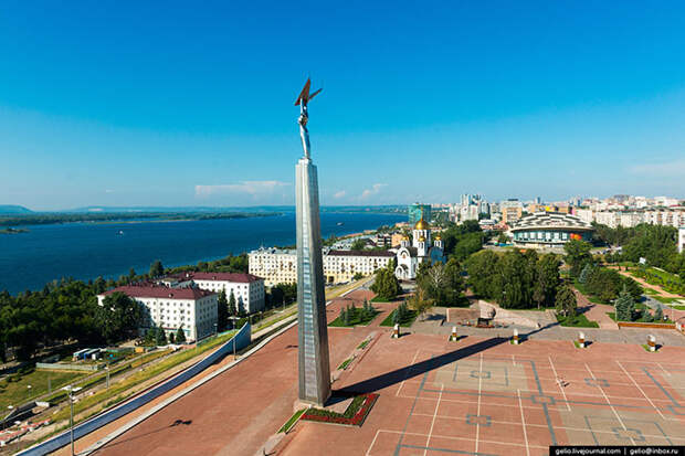 Самара с высоты