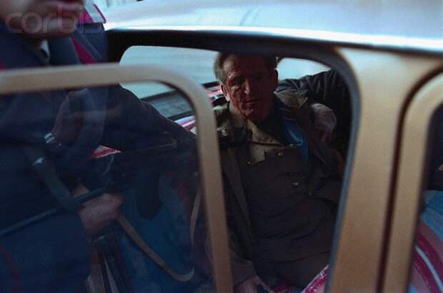 Nicolae Ceausescu in Army Custody Nicolae Ceausescu in Army Custody