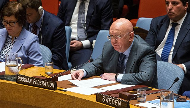Постоянный представитель РФ при Организации Объединённых Наций Василий Небензя. Архивное фото