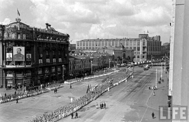 Москва 1947 года глазами американца американец, история, москва, фото