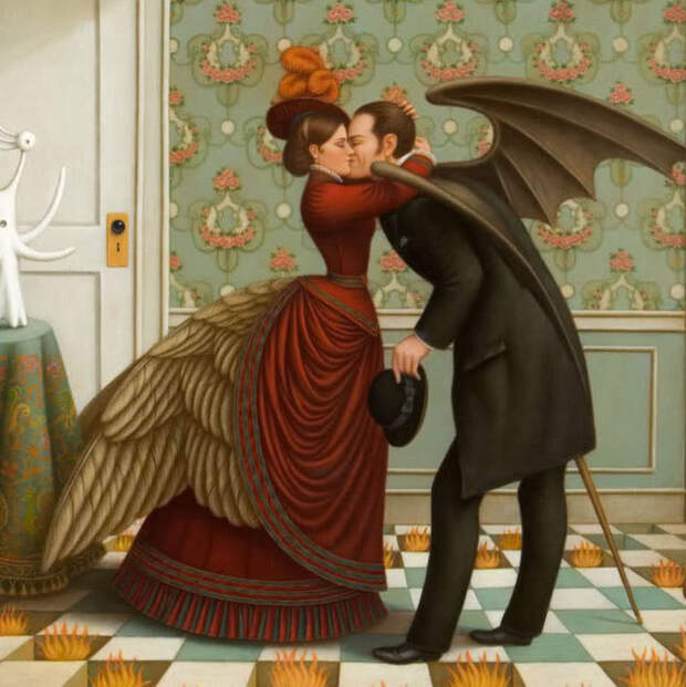Встреча. Автор: Colette Calascione.