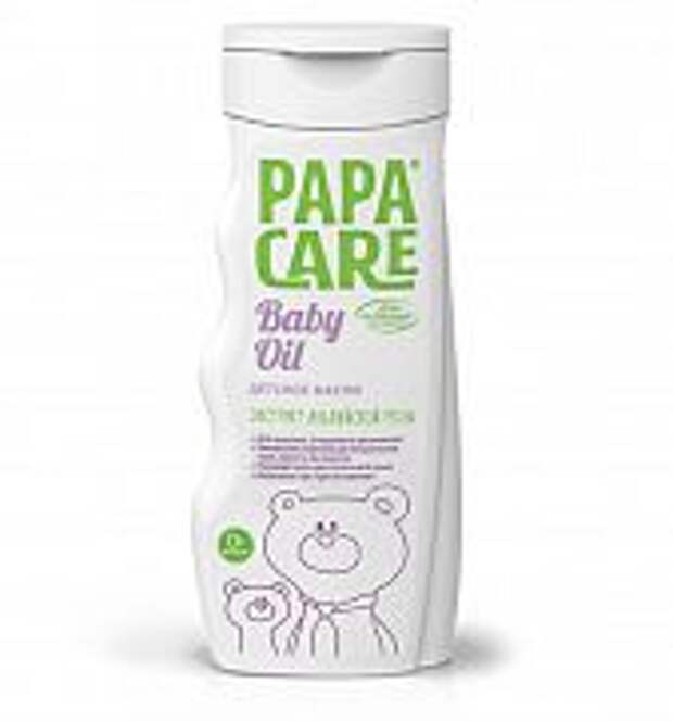 Масло детское для очищения и увлажения Papa Care, 200 мл