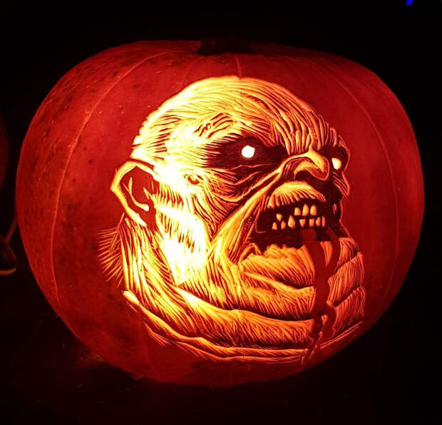 Резные тыквы от художника PumpkinFreak