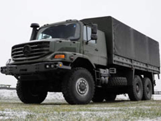 Mercedes-Benz Zetros: постоянный полный привод для российского бездорожья