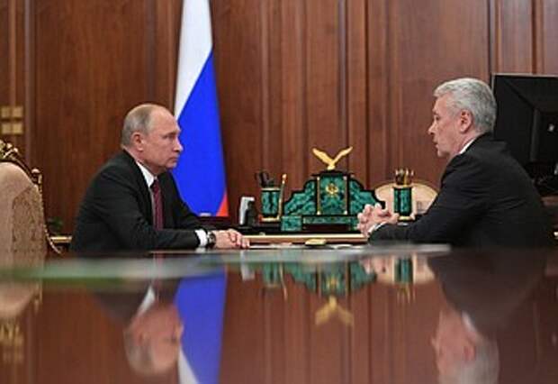 Встреча с мэром Москвы Сергеем Собяниным