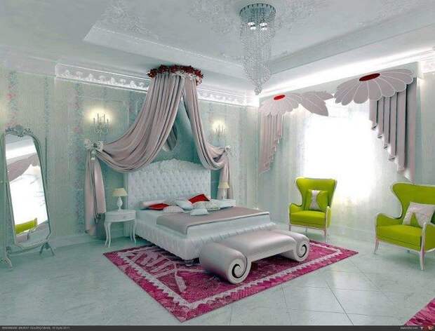 Красивый дизайн интерьера для спальни фото