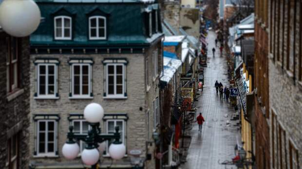 Когда мегаполисы - словно миниатюры: города и эффект tilt-shift