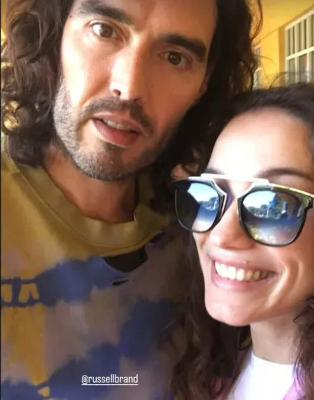 Виктория Дайнеко и Рассел Бренд