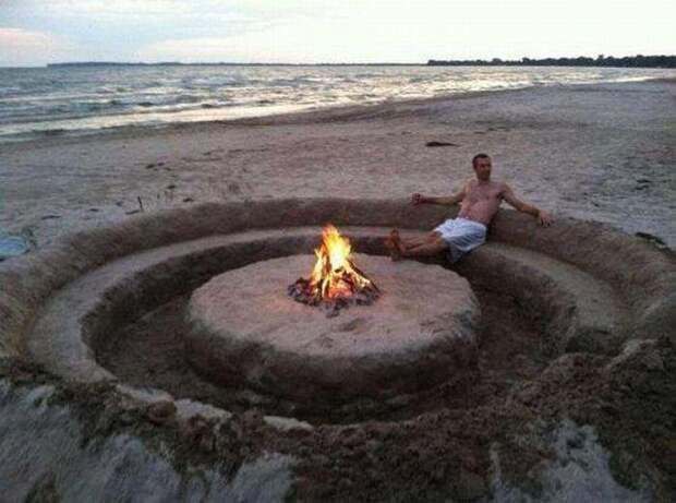 Приколы на пляже Приколы на пляже
