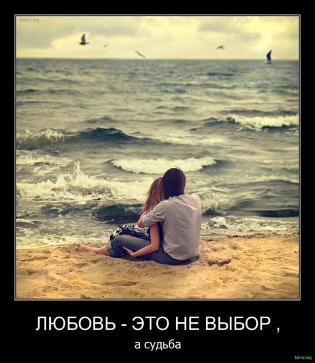 Демотиваторы о любви и просто серьезные.