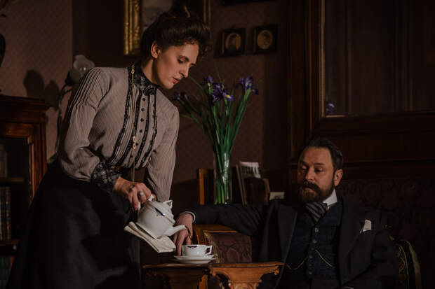 На съёмках сериала «Хроники русской революции»
