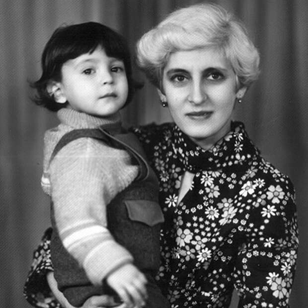 Владимир Зеленский с мамой