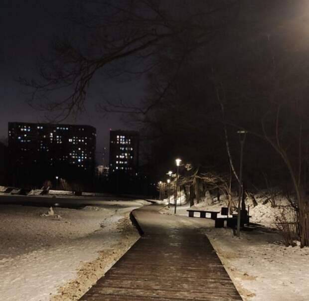 Фото дня: Рождественский пруд