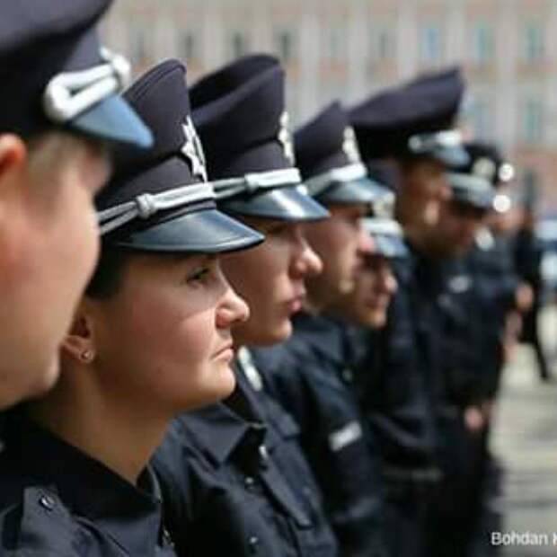Новая полиция Киева фото