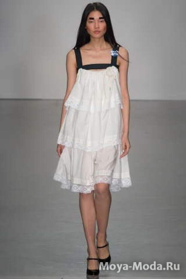 Модные сарафаны весна-лето 2015 Vivienne Westwood Red Label