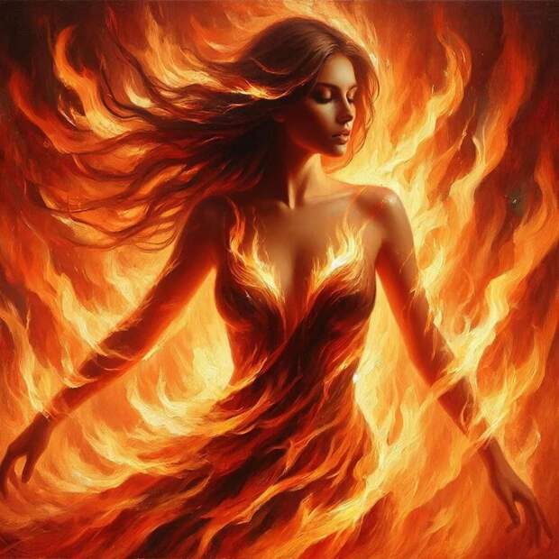 Стихия огня - связь между мирами