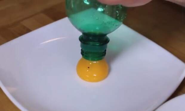 to-separate-an-egg-break-it-onto-a-plate-then-take-an-empty-bottle-and-gently-squeeze-to-create-suction-and-suck-the-yolk-into-the-bottle-mission-accomplished