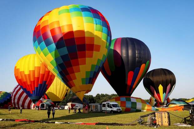 Фестиваль воздушных шаров в штате Нью-Джерси