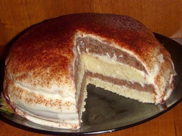 Кефирный тортик