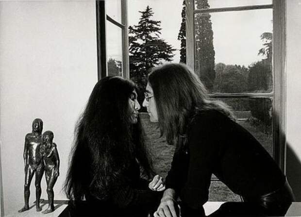 Джон Леннон и Йоко Оно. Фото / John Lennon & Yoko Ono. Photo 
