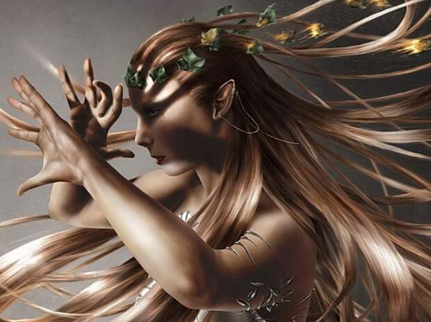 РИСОВАННЫЕ ДЕВУШКИ В СТИЛЕ FANTASY